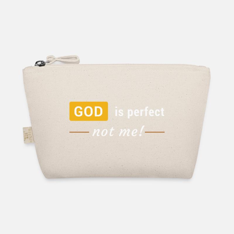 God is perfect, not me ! Trousse biologique