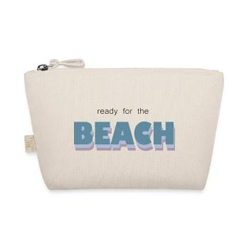 ready for the beach - Bio-Täschchen - Natur - Vorne