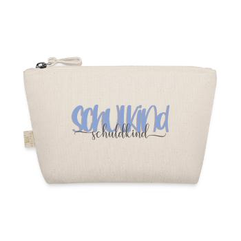 Schulkind Einschulung Grundschule Geschenk - Bio-Täschchen - Natur - Vorne