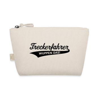 Treckerfahrer – Wuppen Das! (Trecker / Traktor) - Bio-Täschchen - Natur - Vorne