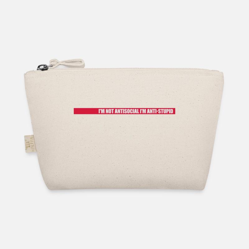 pas antisocial anti-stupide Trousse biologique