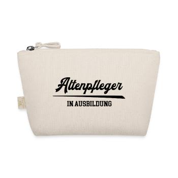 Ausbildung zum Altenpfleger Pfleger Beruf Azubi - Bio-Täschchen - Natur - Vorne