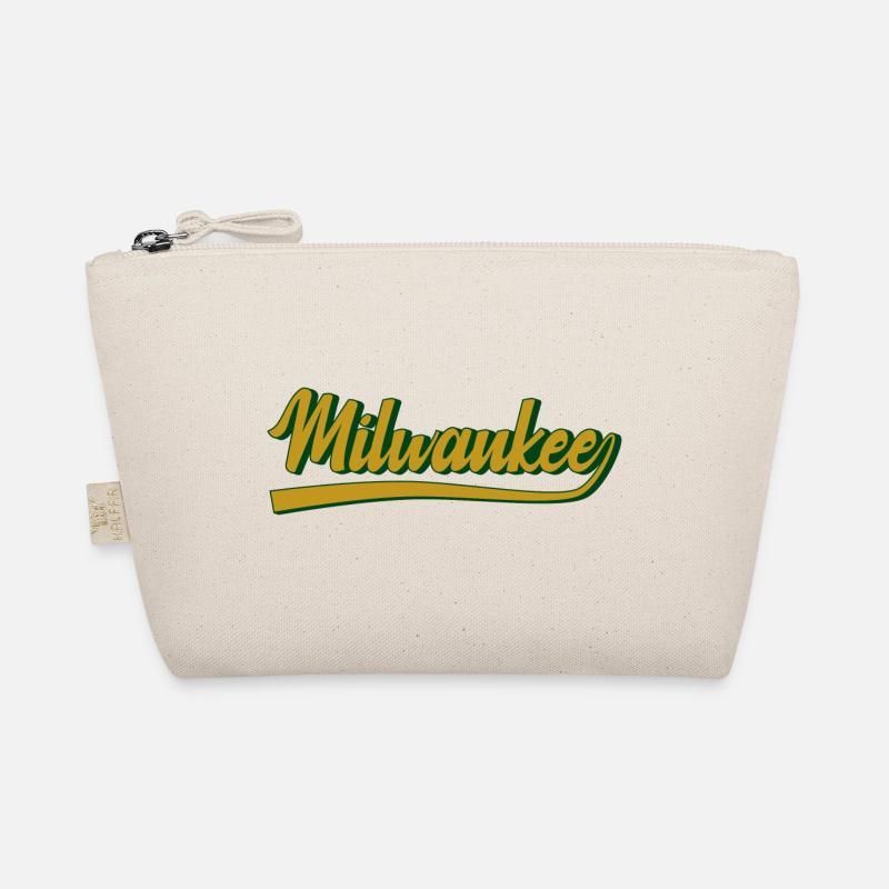 Milwaukee Script City Pride – Vintage Charm Bio-Täschchen