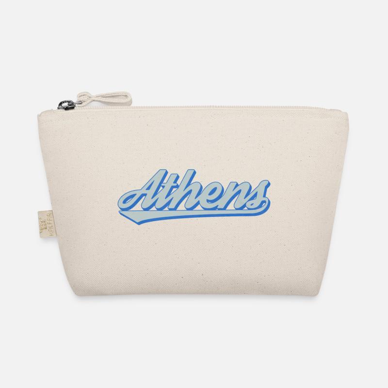 Athens Script Retro Bio-Täschchen