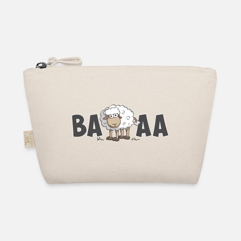 Illustration d’un mouton gai et coloré Trousse biologique