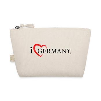 i love germany normal - Bio-Täschchen - Natur - Vorne