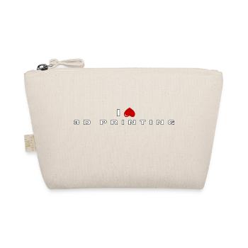 I hate 3D printing - Organic Pouch - nature - Front