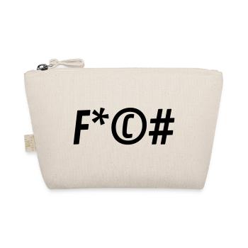 Fuck off - Organic Pouch - nature - Front