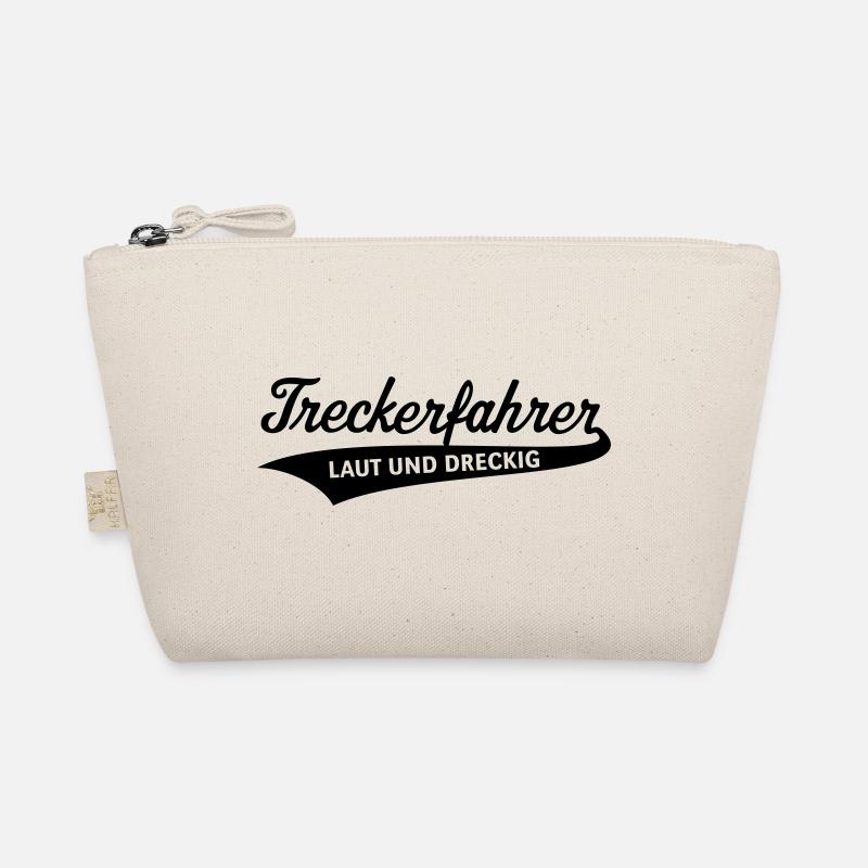 Treckerfahrer – Laut Und Dreckig (Trecker / Black) Bio-Täschchen