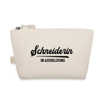 Schneiderin in Ausbildung Azubine Schneider Azubi - Bio-Täschchen - Natur - Vorne