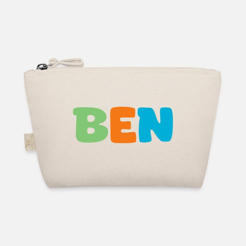 Name - Ben - Bio-Täschchen - Natur