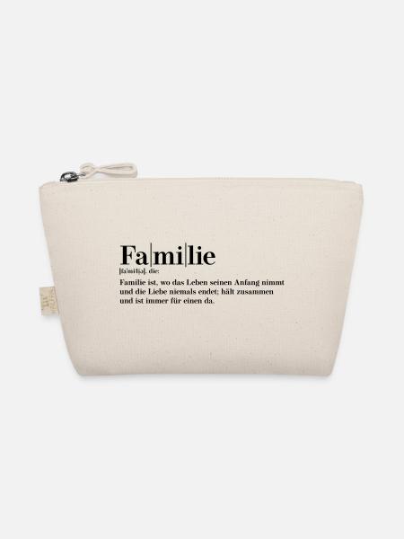 Familie Definition - Bio-Täschchen - Natur