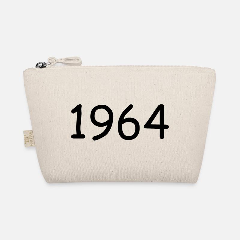 1964 60.Geburtstag Vorlage personalisieren Bio-Täschchen
