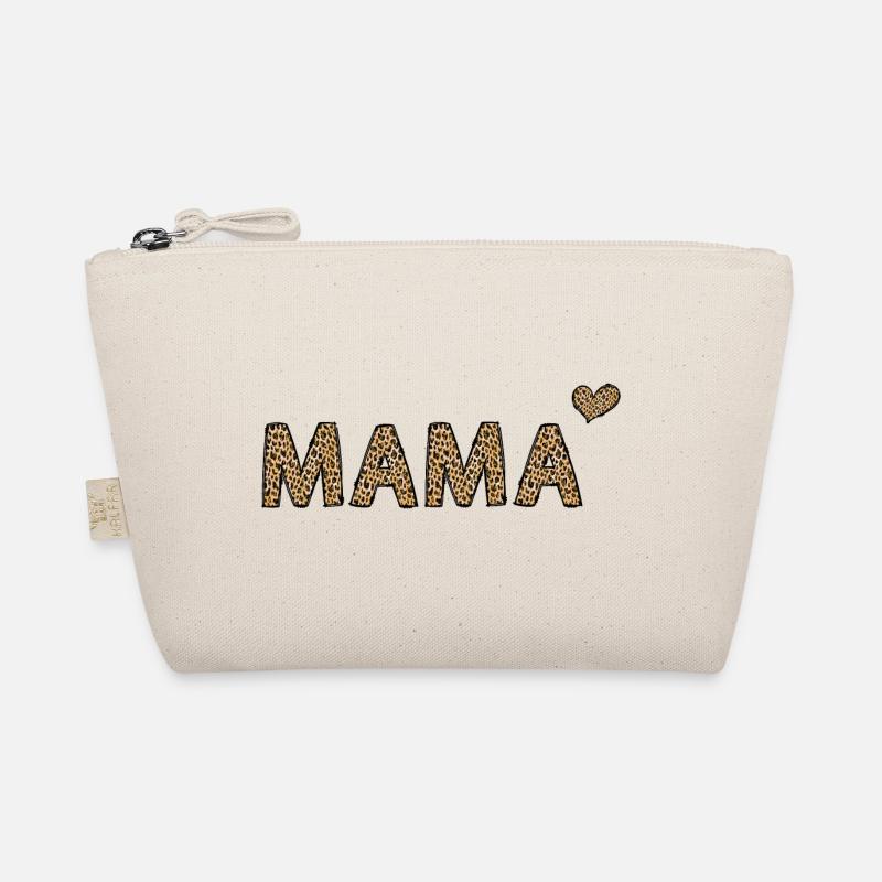 MAMA Trend Desing im Leopard Print Muttertag Bio-Täschchen
