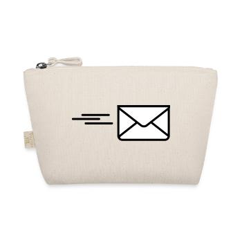 Send a logo letter - Organic Pouch - nature - Front