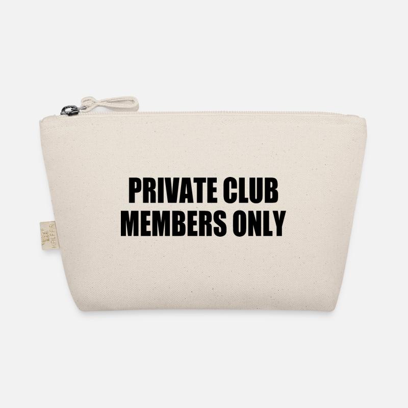 private club members only Bio-Täschchen