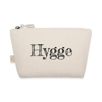 Hygge - skandinavische Gemütlichkeit (Schrift3) - Bio-Täschchen - Natur - Vorne