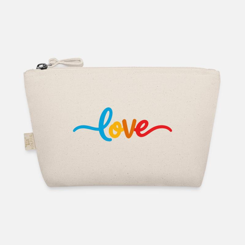 Message d’amour sincère en coloré Trousse biologique