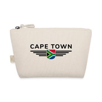 Cape Town T-Shirt for Fans and Explorers - Organic Pouch - nature - Front