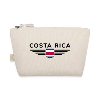 Costa Rica T-Shirt – Pura Vida Style - Bio-Täschchen - Natur - Vorne