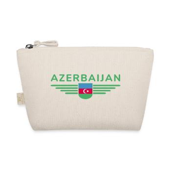 Azerbaijan Design – For Fans & Travelers - Organic Pouch - nature - Front