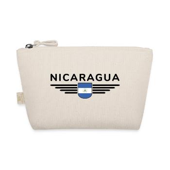 Nicaragua T-Shirt Design - Bio-Täschchen - Natur - Vorne