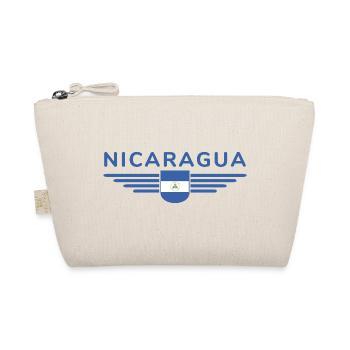 Nicaragua T-Shirt Design - Bio-Täschchen - Natur - Vorne