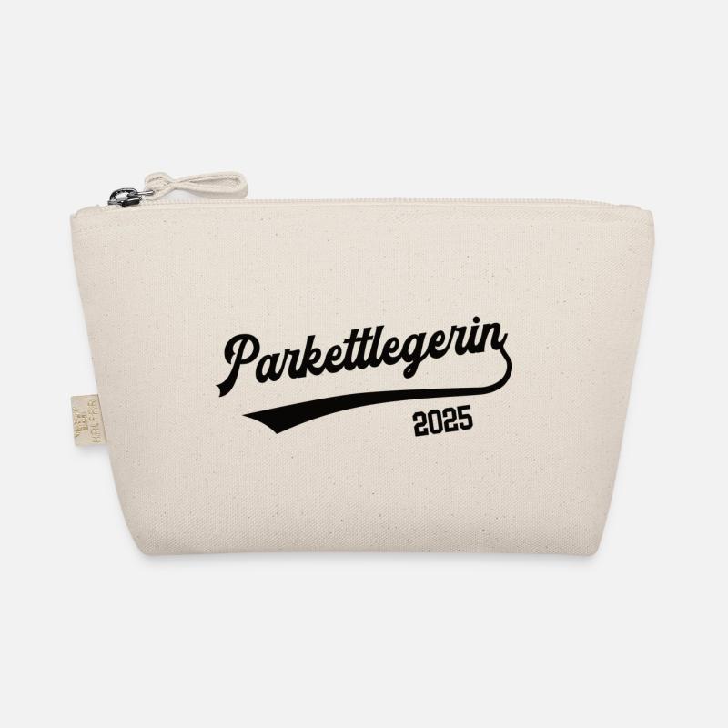 Parkettlegerin 2025 Beruf Parkettleger Bodenleger Bio-Täschchen
