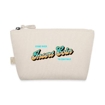 Insert Coin Arcade Nostalgie - Bio-Täschchen - Natur - Vorne