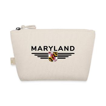 T-shirt Maryland Fan – Parfait pour les fans ! - Trousse biologique - nature - Devant