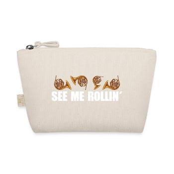 French Horn - See Me Rollin' Music Horn Player - Organic Pouch - nature - Front