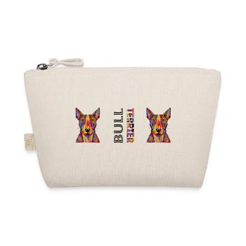 Bull terrier - Organic Pouch - nature - Front