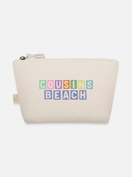 Cousins Beach – Summer Vibes - Bio-Täschchen - Natur - Vorne