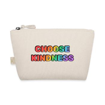 Choose Kindness Gradient - Organic Pouch - nature - Front