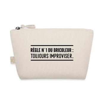 Règle n°1 du bricoleur : toujours improviser - Trousse biologique - nature - Devant