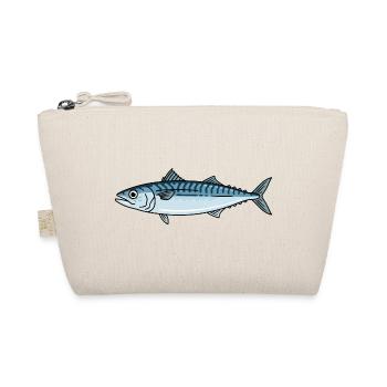 Mackerel Fish Fishing - Organic Pouch - nature - Front