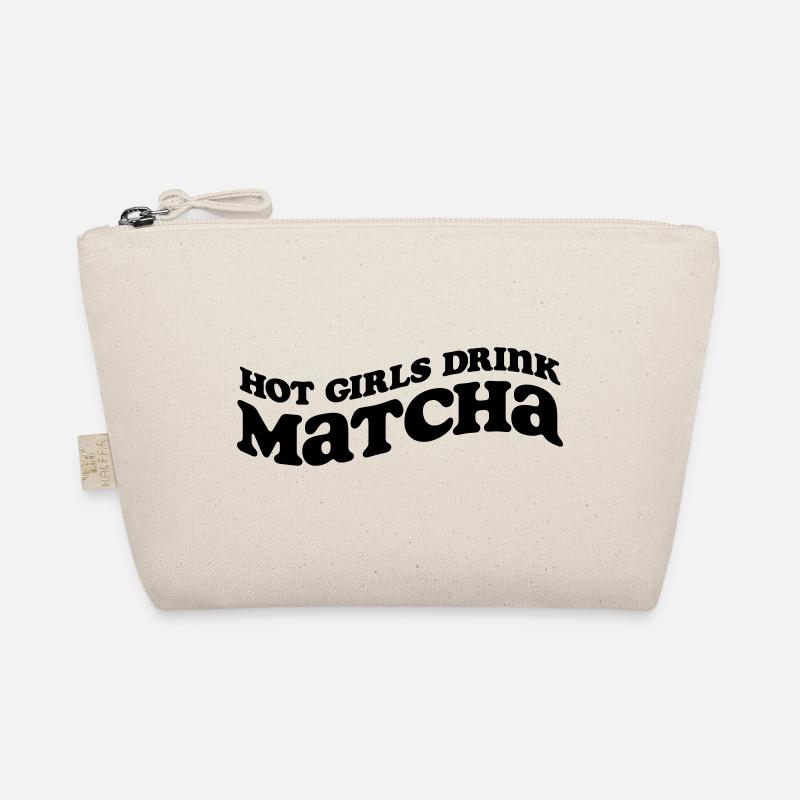 Les filles sexy boivent du matcha – Design SVG tendance Trousse biologique