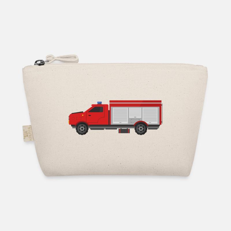 Feuerwehrauto Bio-Täschchen