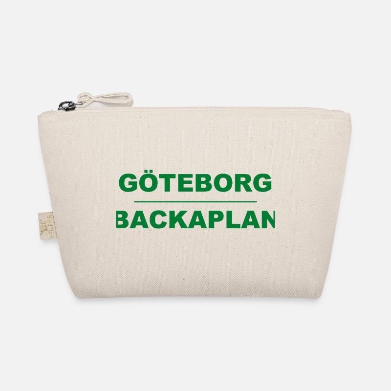 Göteborg Backaplan – Green-black design Organic Pouch