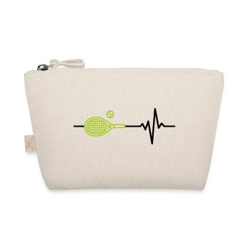 Le tennis est ma vie, mon battement de cœur, ma bagarre sur le court - Trousse biologique - nature - Devant