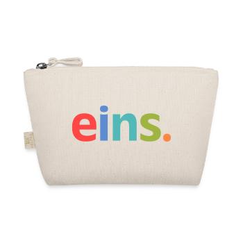 1st birthday one 1 year - Organic Pouch - nature - Front