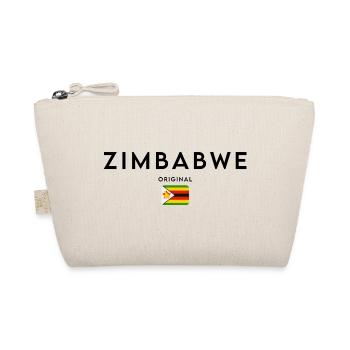 Fierté zimbabwéenne, design minimaliste et élégant - Trousse biologique - nature - Devant