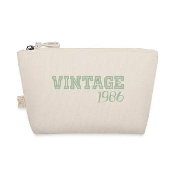 40 ans 1986 Vintage Retro Cadeau Anniversaire - Trousse biologique - nature - Devant