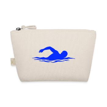 Silhouette de Char Bleu - Trousse biologique - nature - Devant