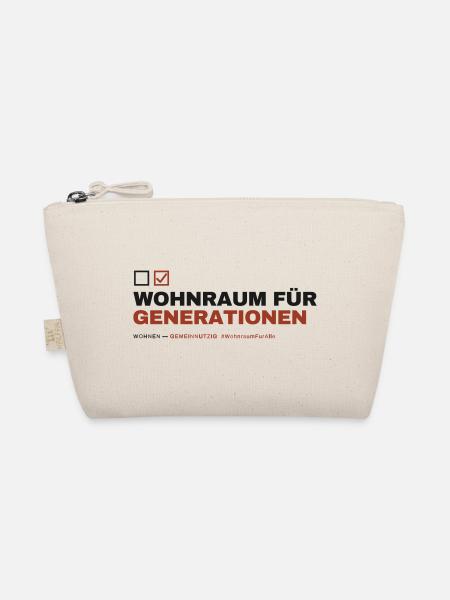 WOHNRAUM FÜR GENERATIONEN — Gemeinnützig - Bio-Täschchen - Natur