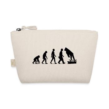  Evolution Fingerboards Fingerboarding Skateboard - Bio-Täschchen - Natur - Vorne