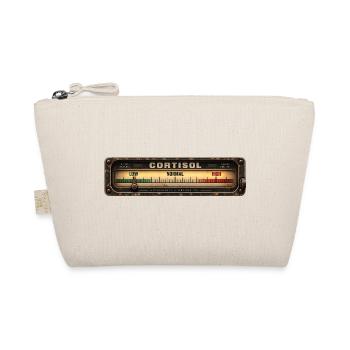 Cortisol Gauge: Vintage Wellness - Bio-Täschchen - Natur - Vorne