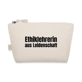 Ethiklehrerin aus Leidenschaft Ethik Geschenk - Bio-Täschchen - Natur - Vorne
