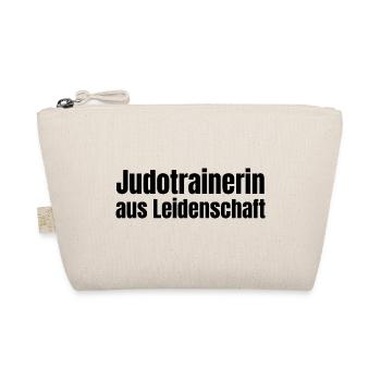 Judotrainerin aus Leidenschaft Judo Geschenk - Bio-Täschchen - Natur - Vorne