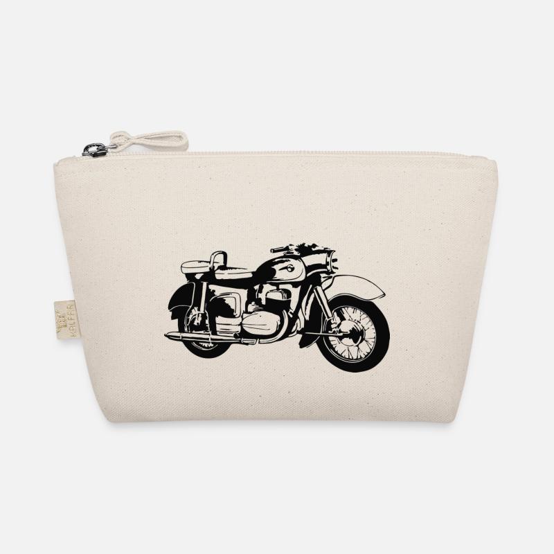 MZ ES 250 Doppelport - Bio-Täschchen - Natur